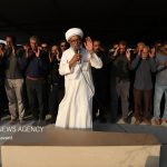 تصاویر: تشییع پیکر جانباخته حادثه بندر شهید رجایی در روستای سرخون