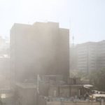 دانشگاه علوم پزشکی تهران: در پی حمله اسرائیل به خانه‌ای واقع در بلوار کشاورز، بخشی از دیوار یک خوابگاه فرو ریخت و چند دانشجو به طور جزئی مصدوم شدند