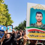 تشییع پیکر مطهر شهید مدافع وطن، محمد برومندنژاد