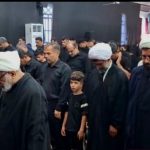 اقامه نماز جماعت ظهر عاشورا در کنگان