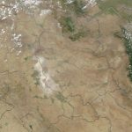 جدید‌ترین تصویر ناسا؛ دریاچه ارومیه به طور کامل محو شد